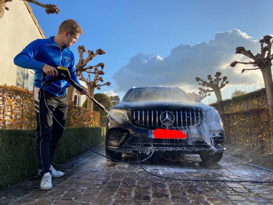 Mobiele carwash op locatie