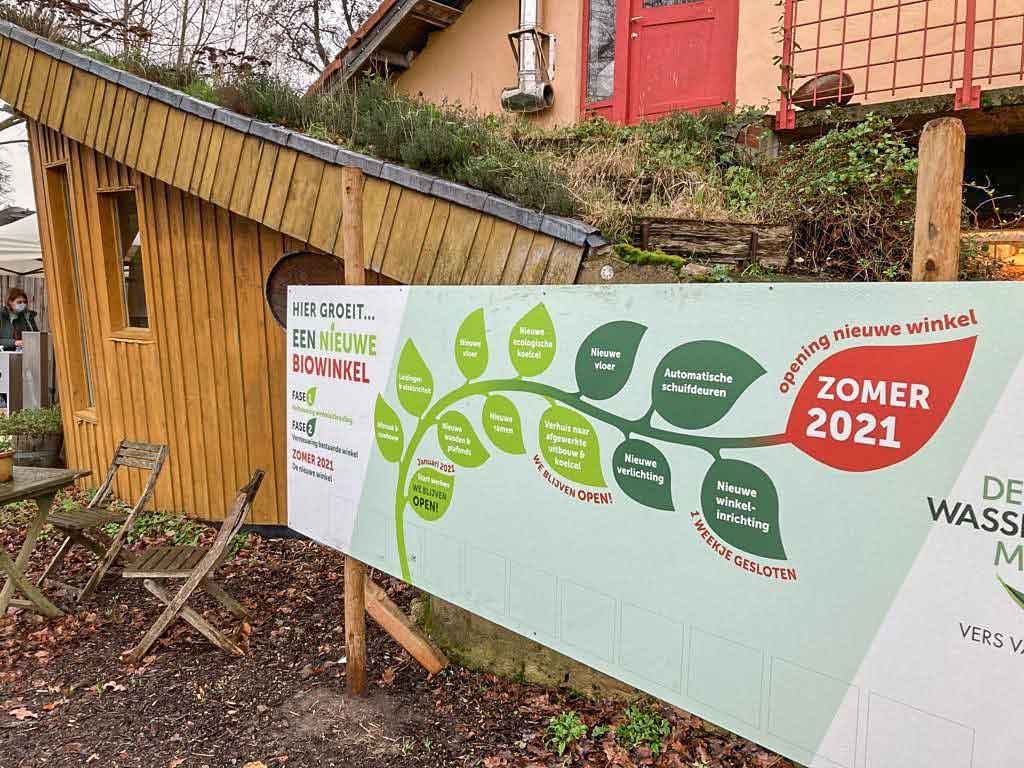 Biowinkel De Wassende Maan verdubbelt in 2021
