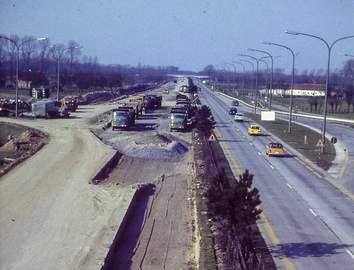 De geschiedenis van de autostrade in het Land van Nevele