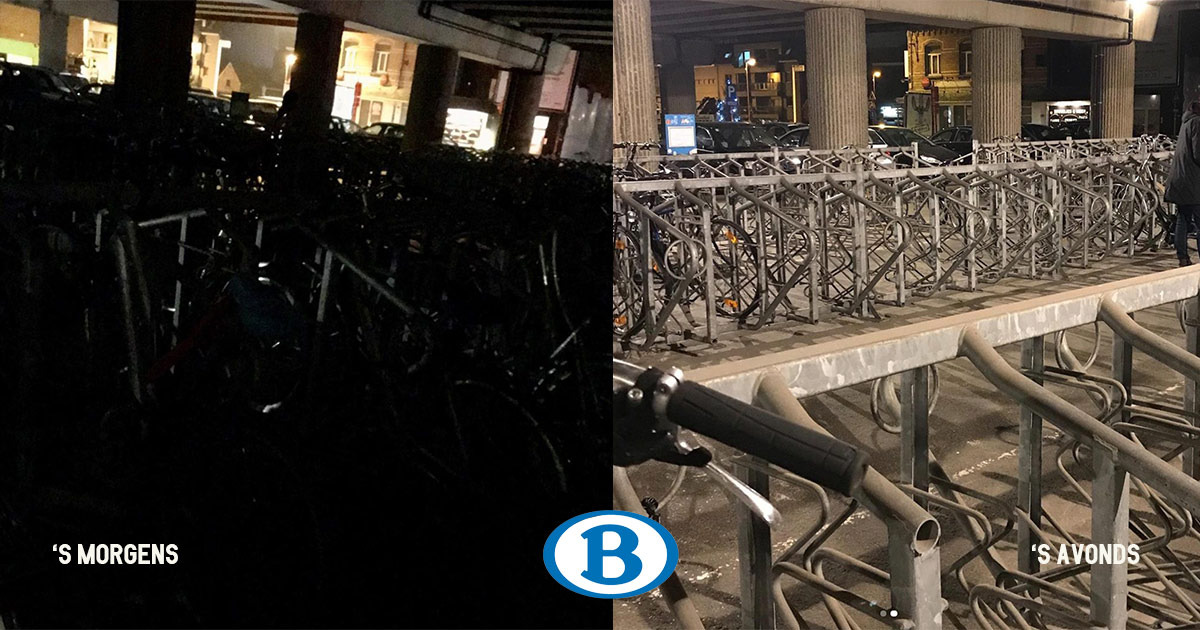 Goed nieuws, er is terug licht onder het station in Deinze