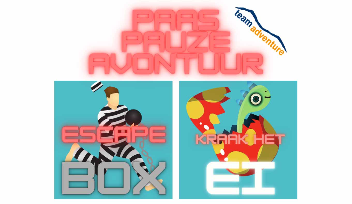Paasvakantie activiteiten Teamadventure
