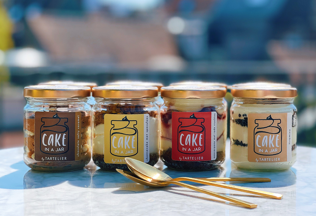 Cake in a jar – By Tartelier
