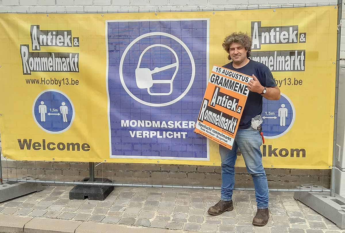 Antiek & Rommelmarkt Grammene 15 augustus 2021