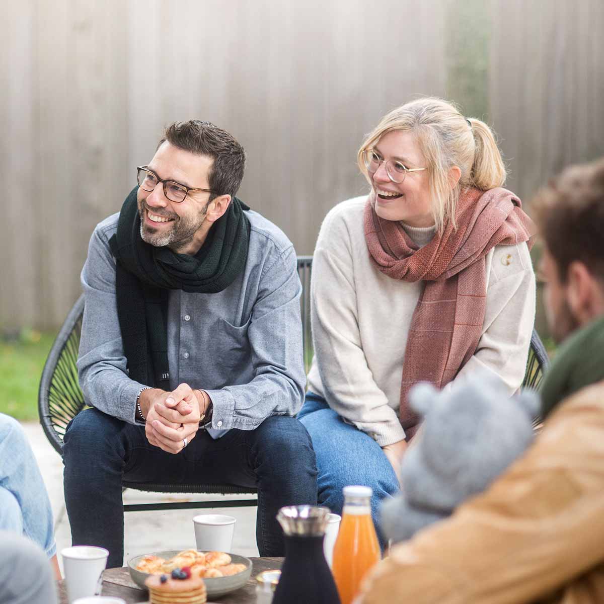 De sjaal die je het hele jaar draagt, komt uit Deinze