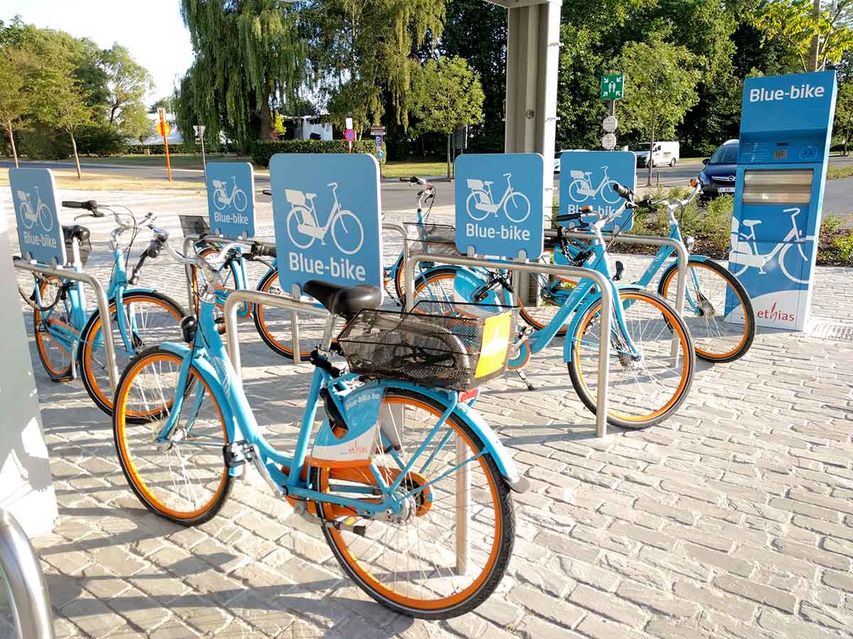Blue-bike deelfietsen blijven scoren in Deinze
