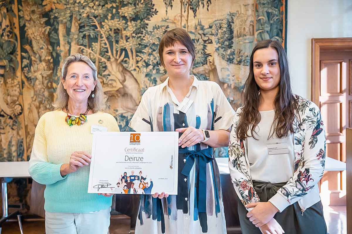 Stad Deinze behaalde de 10 mondiale uitdagingen!