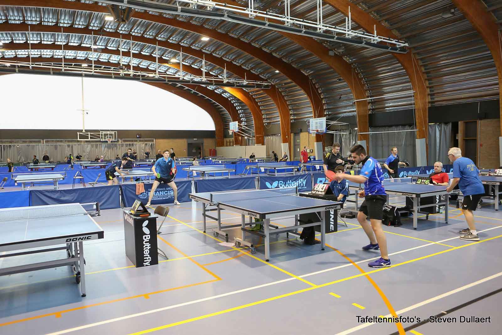 Recordopkomst op TTC Deinze tafeltennistornooi