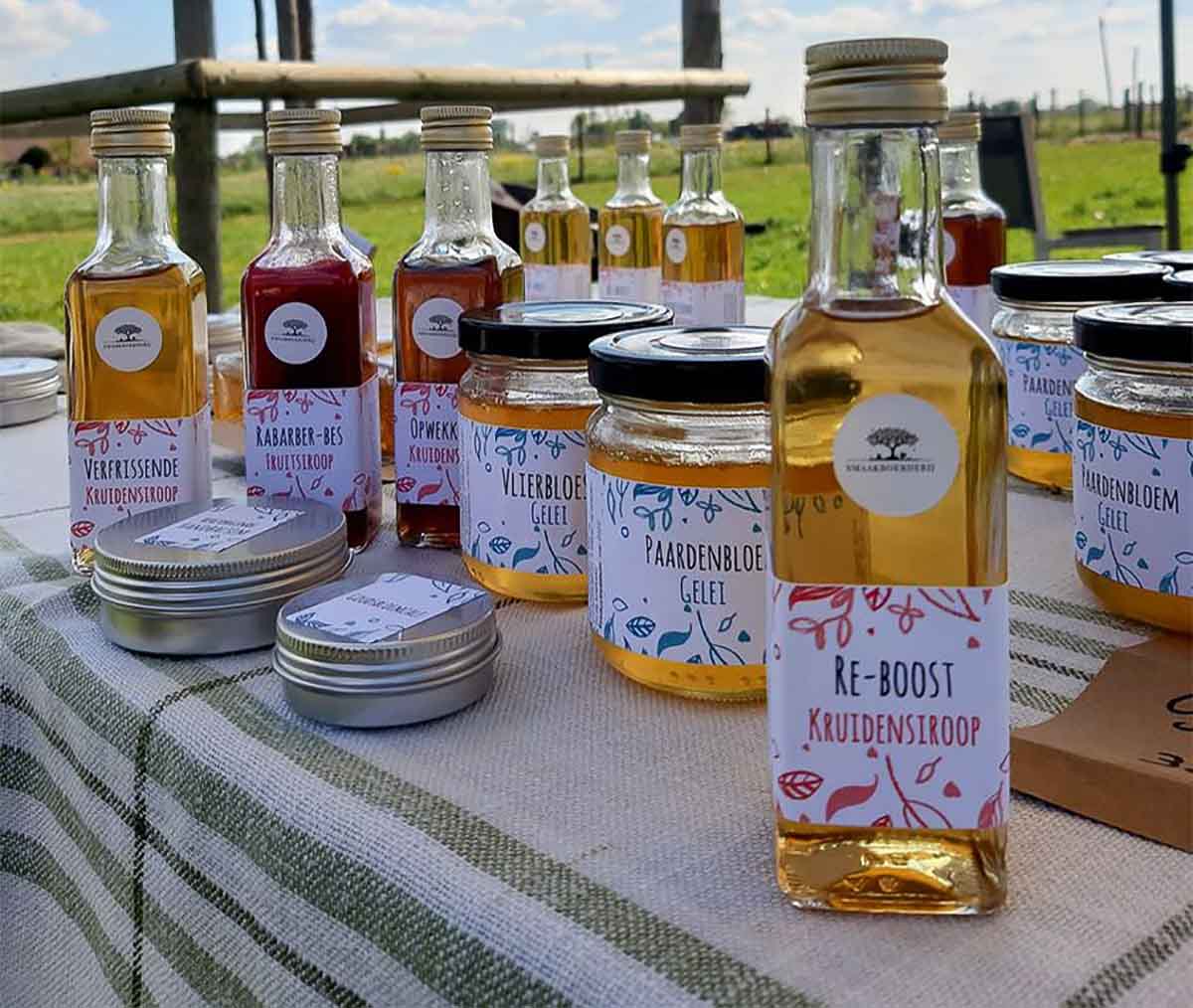 Artisanale Markt vol lekkers op de SmaakBoerderij in Gottem
