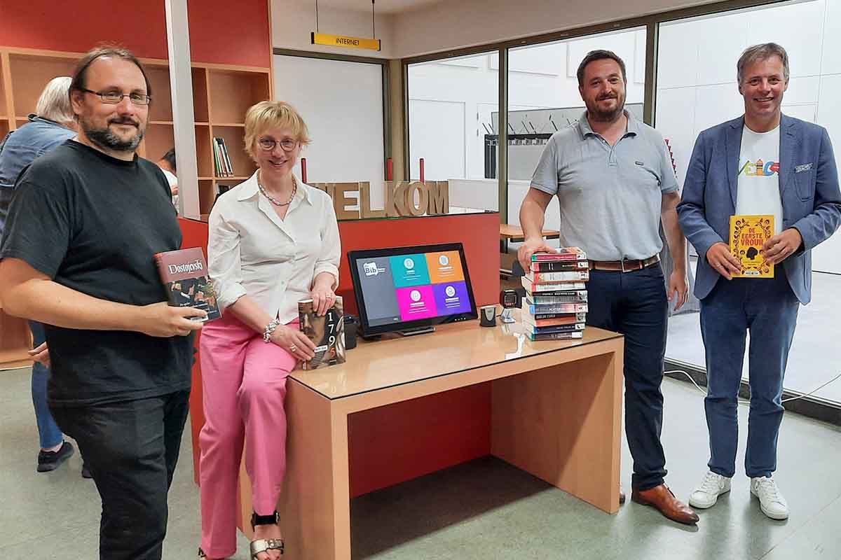 Bibliotheek Landegem werkt voortaan met zelfuitleenbalies