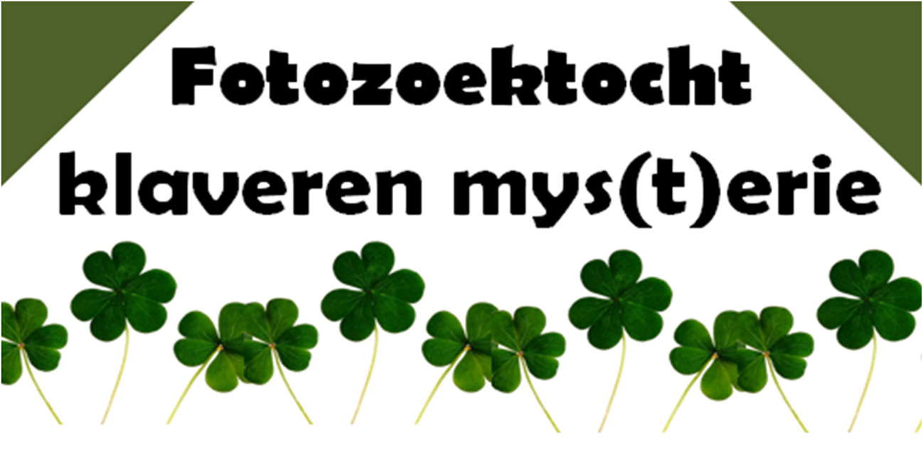 Fotozoektocht in centrum Deinze: Klaveren mys(t)erie