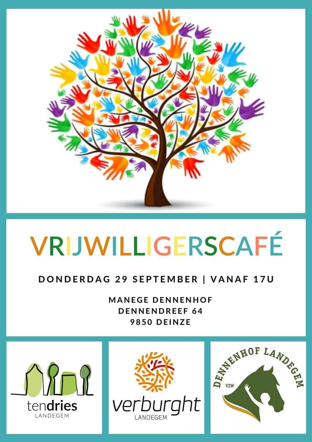 Vrijwilligerscafé Ten Dries, Verburght en Dennenhof: welkom!