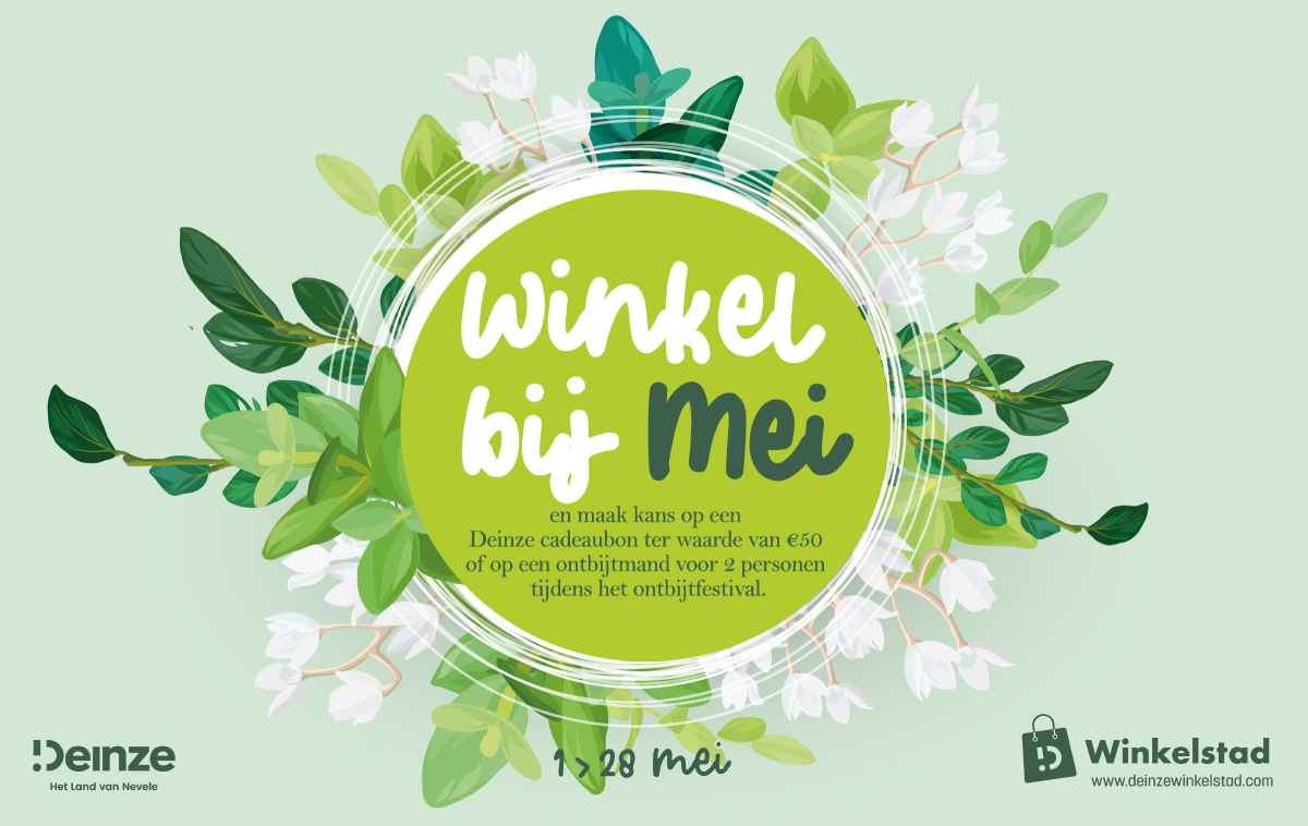 Actie Winkel bij mei
