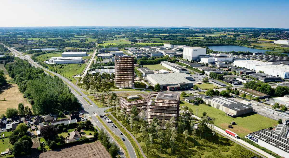 Toegangspoort van bedrijvenzone De Prijkels krijgt totale metamorfose