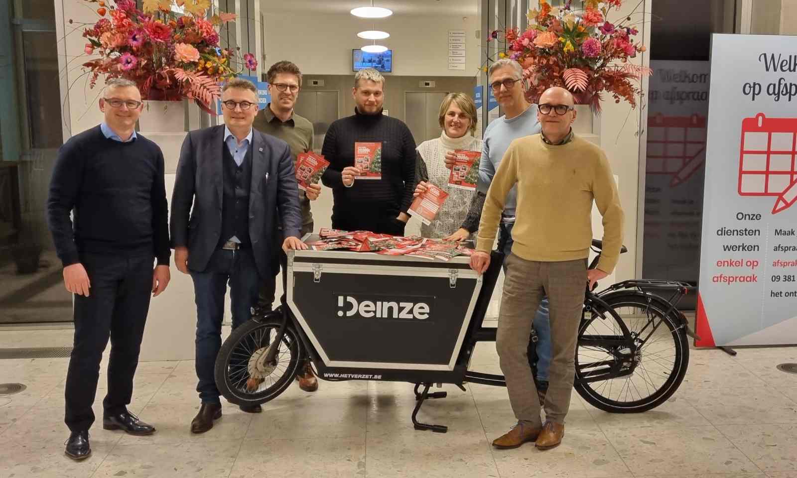 Succesvolle eindejaaractie Deinze Winkelstad
