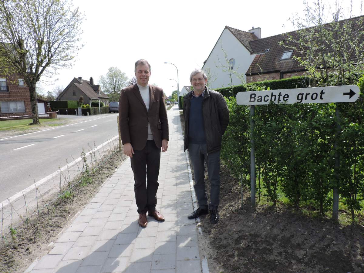 Deinze werkt aan veilige voetpaden