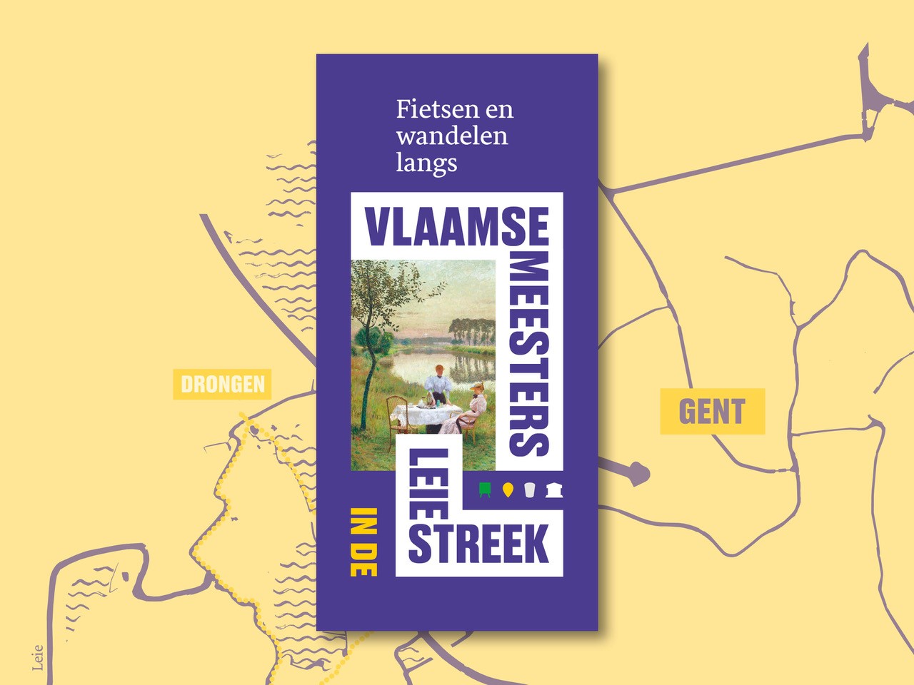 Toerisme Oost-Vlaanderen lanceert ‘Fietsen en wandelen langs Vlaamse Meesters in de Leiestreek’