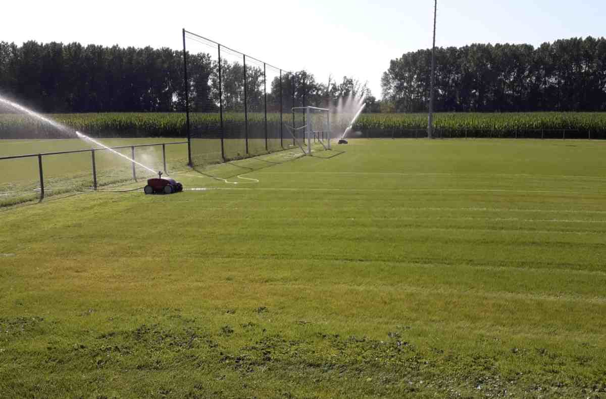 Drainage geeft jeugdwerking SK Ooidonck Leerne zuurstof