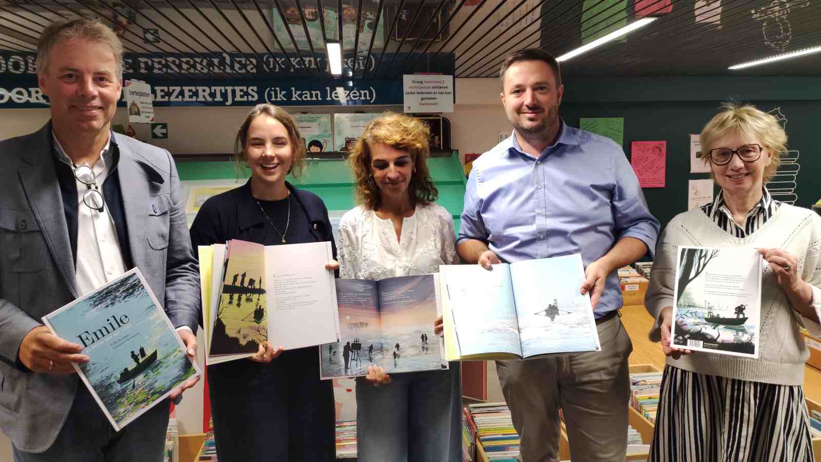 Bib Deinze lanceert prentenverhaal ‘Emile, de prins van het licht’