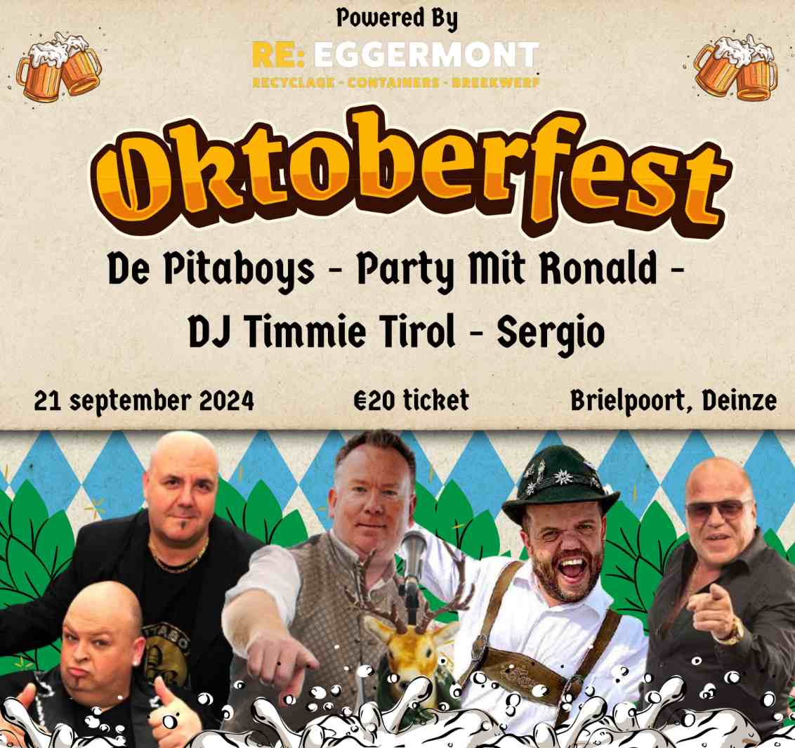Vriendengroep organiseert Oktoberfest in Deinze