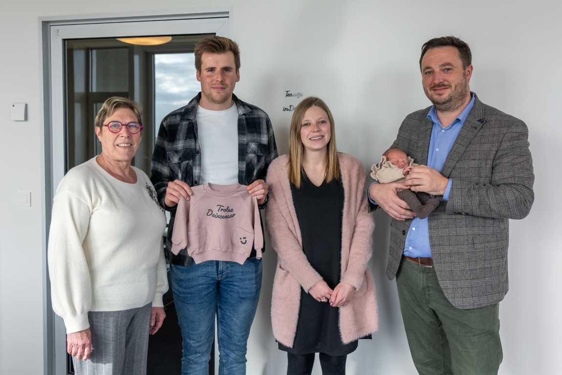 Deinze groeit! Welkom aan onze 46.000ste inwoner