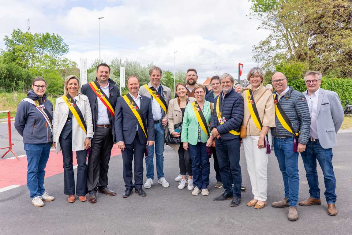 Feestelijke opening vernieuwde N409 op zondag 4 mei