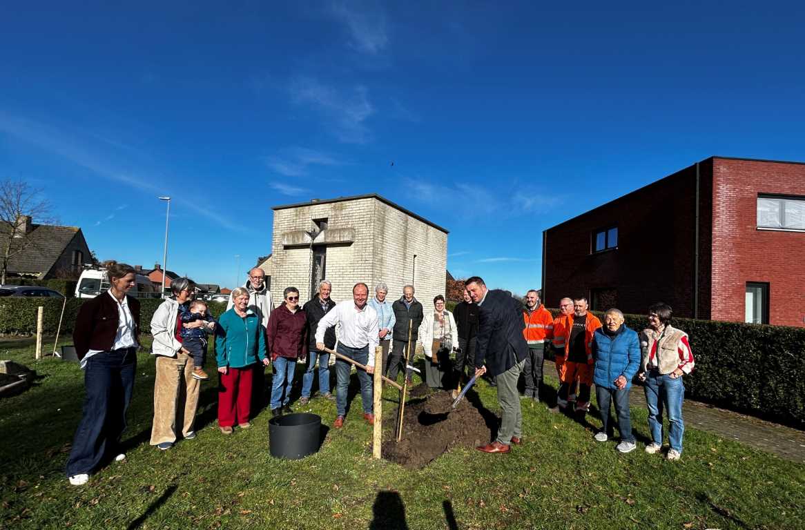 Nieuwe kapelbomen in Nevele en Wontergem dankzij provinciaal entenproject