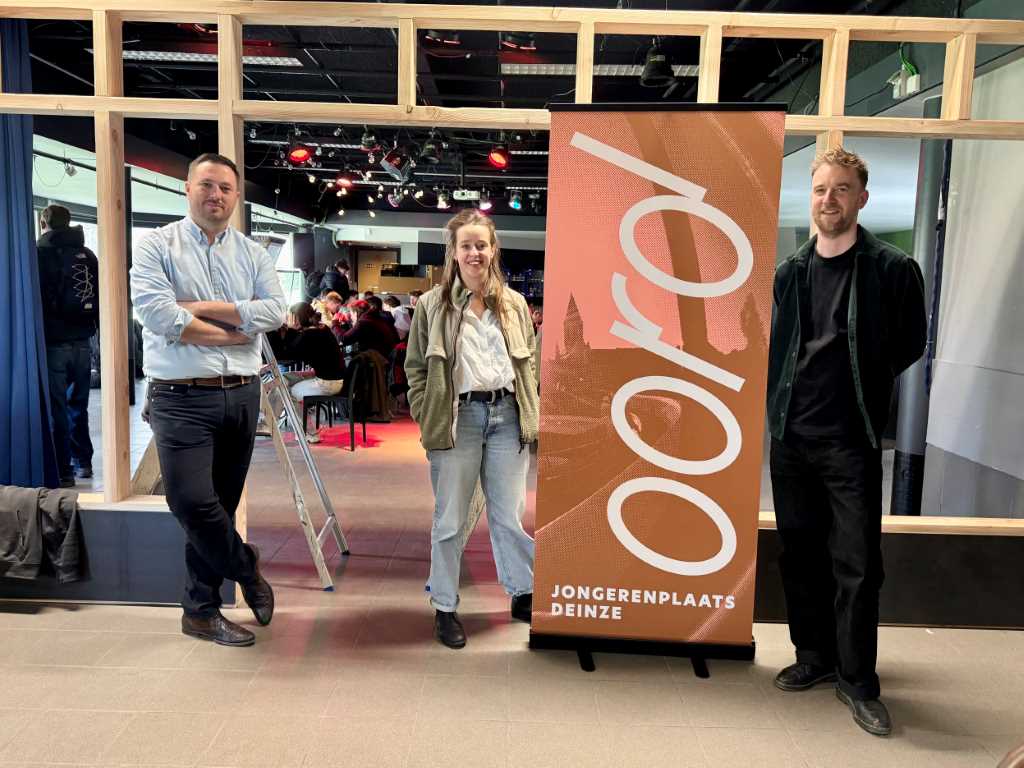 Nieuwe jongerenplek Oord opent op 25 april in Deinze
